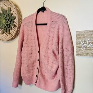 Torrid Pink Women's Cardigan Sweater
